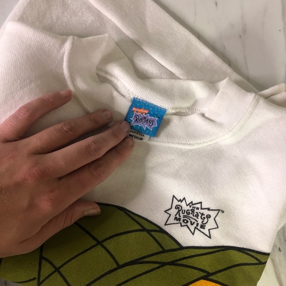 1999 Vintage Official Rugrats Merch Sweatshirt - Picture 2 of 2